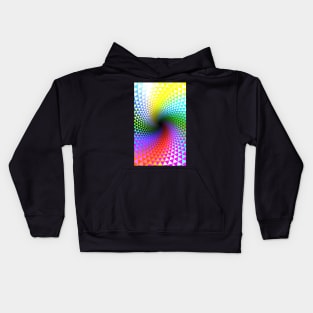 Pattern spin Kids Hoodie